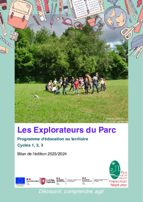 Consultez le bilan des Explorateurs du Parc 2023/2024
