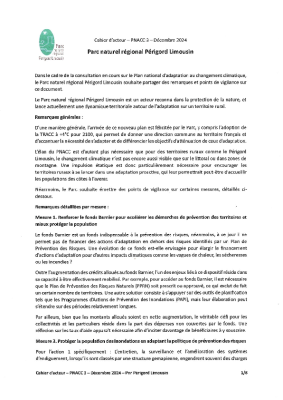 Cahier d'acteur PNACC - Décembre 2024