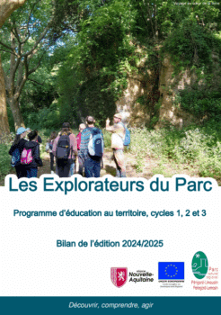 Consultez le bilan des Explorateurs du Parc 2024/2025