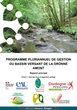 Programme Pluriannuel de Gestion du bassin versant de la Dronne amont