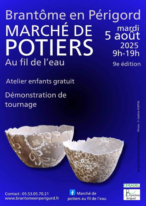Marché de potiers 2025