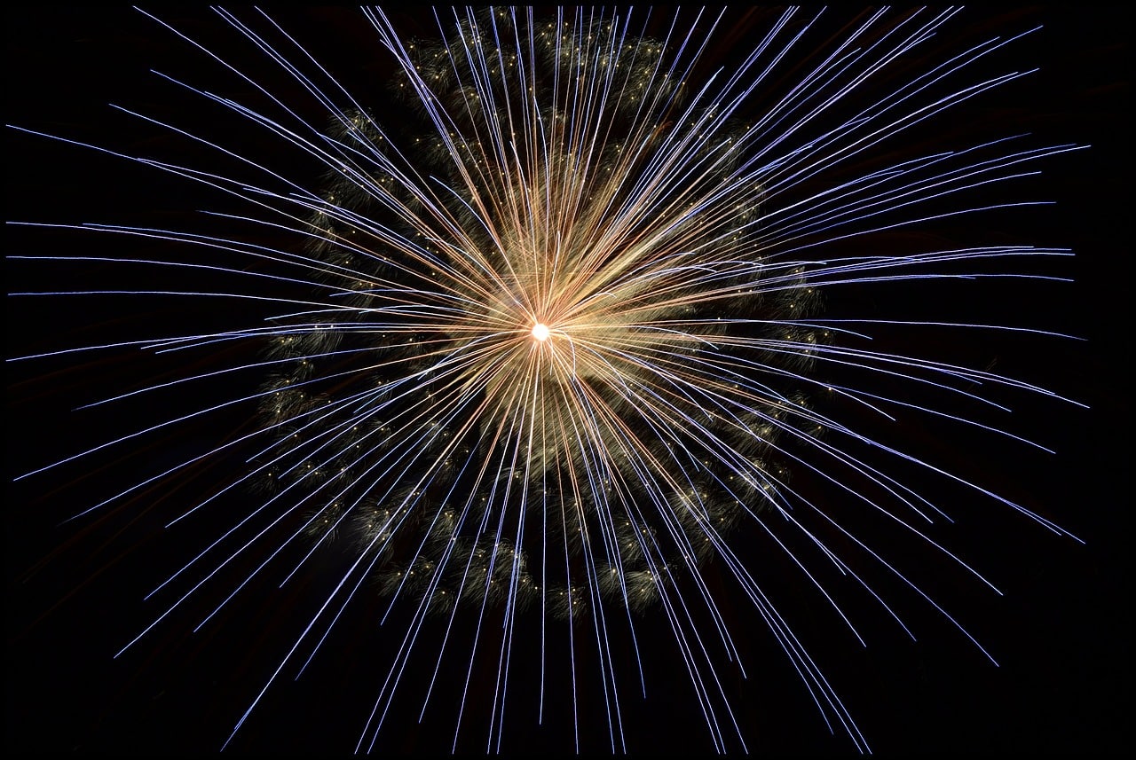 feux d'artifice