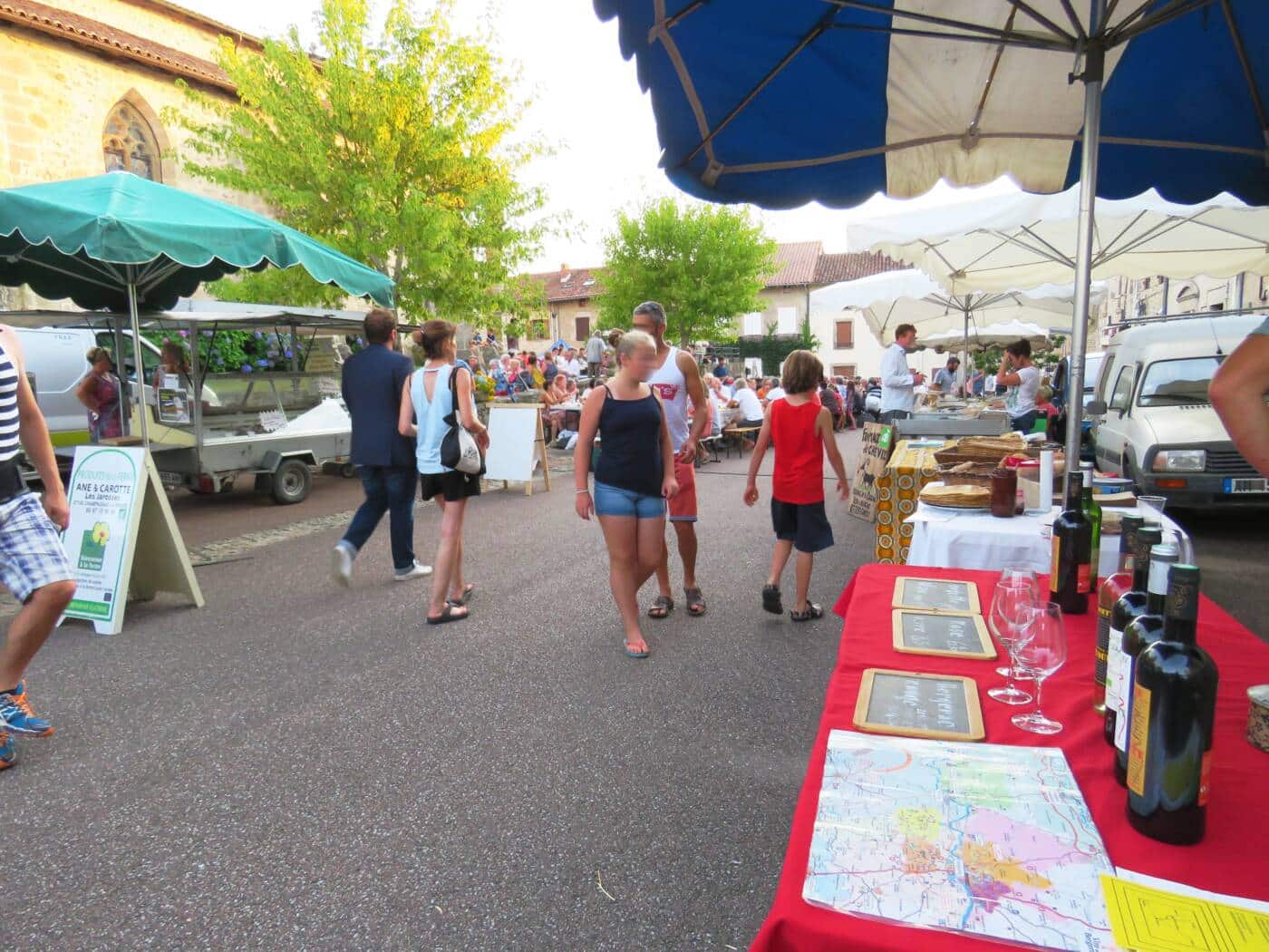 Marché fermier semi-nocturne à Champagnac-la-Rivière_2