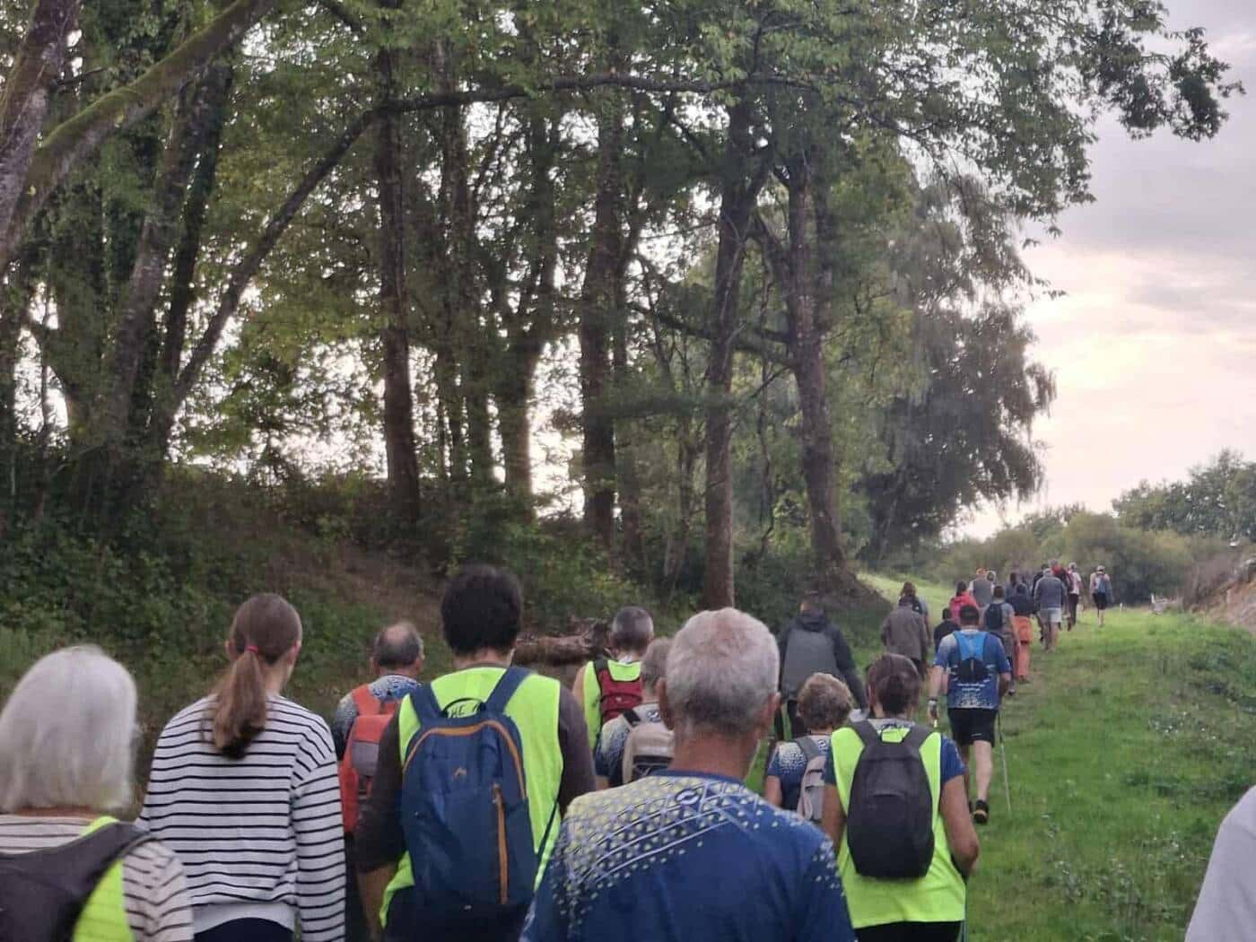 Départ rando solidaire Alzheimer 2025