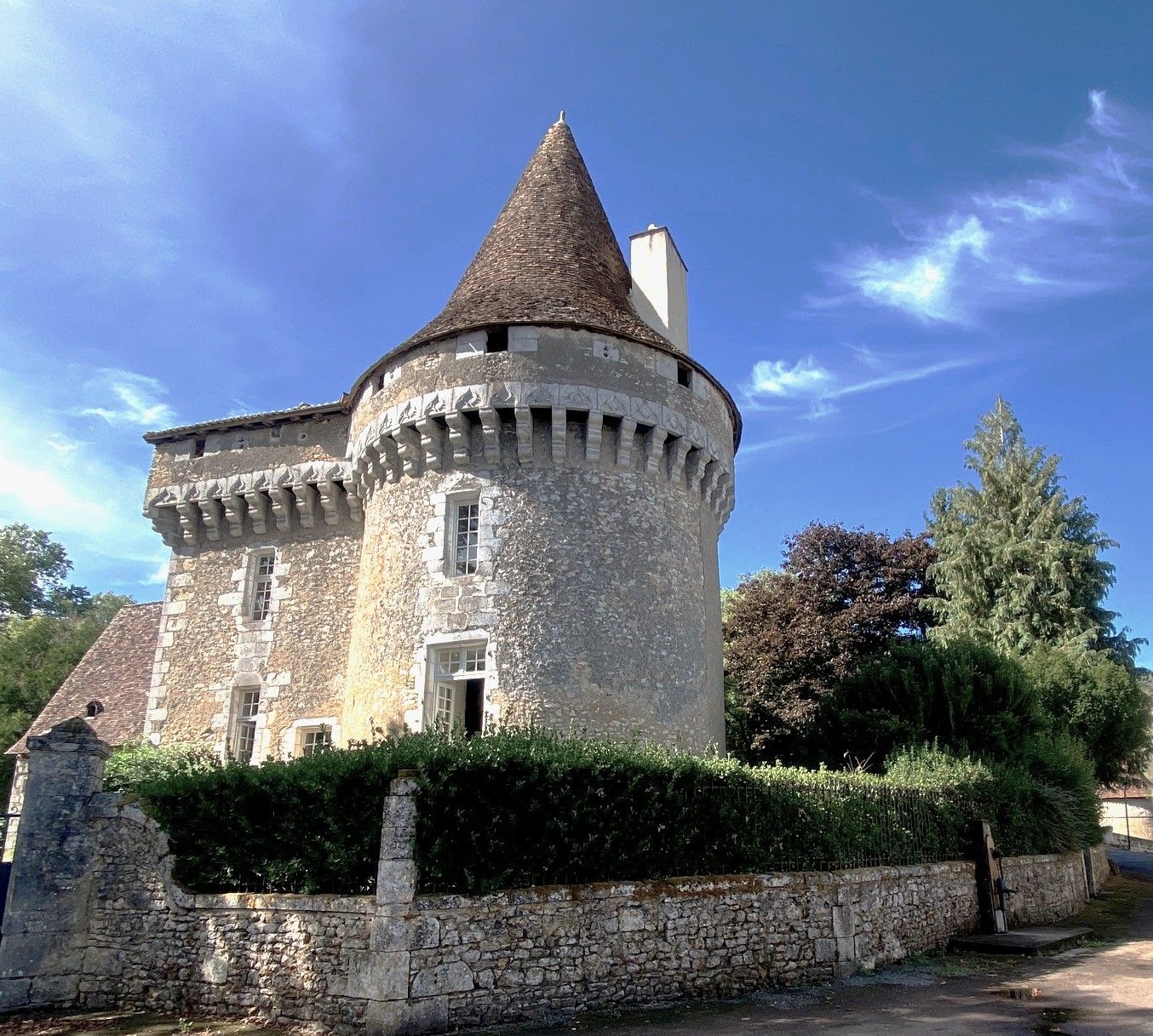 JAVERLHAC-Boucle Virade-Chateau