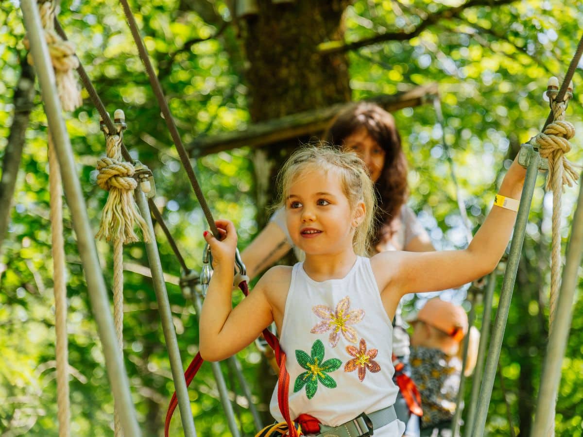 Accrobranches - Espace-Hermeline - Bussière-Galant