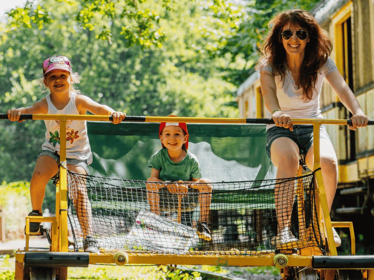 Vélorail - Espace-Hermeline - Bussière-Galant