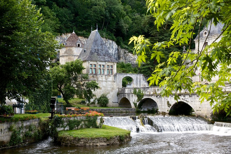 Jardin des Moines & Pont coudé