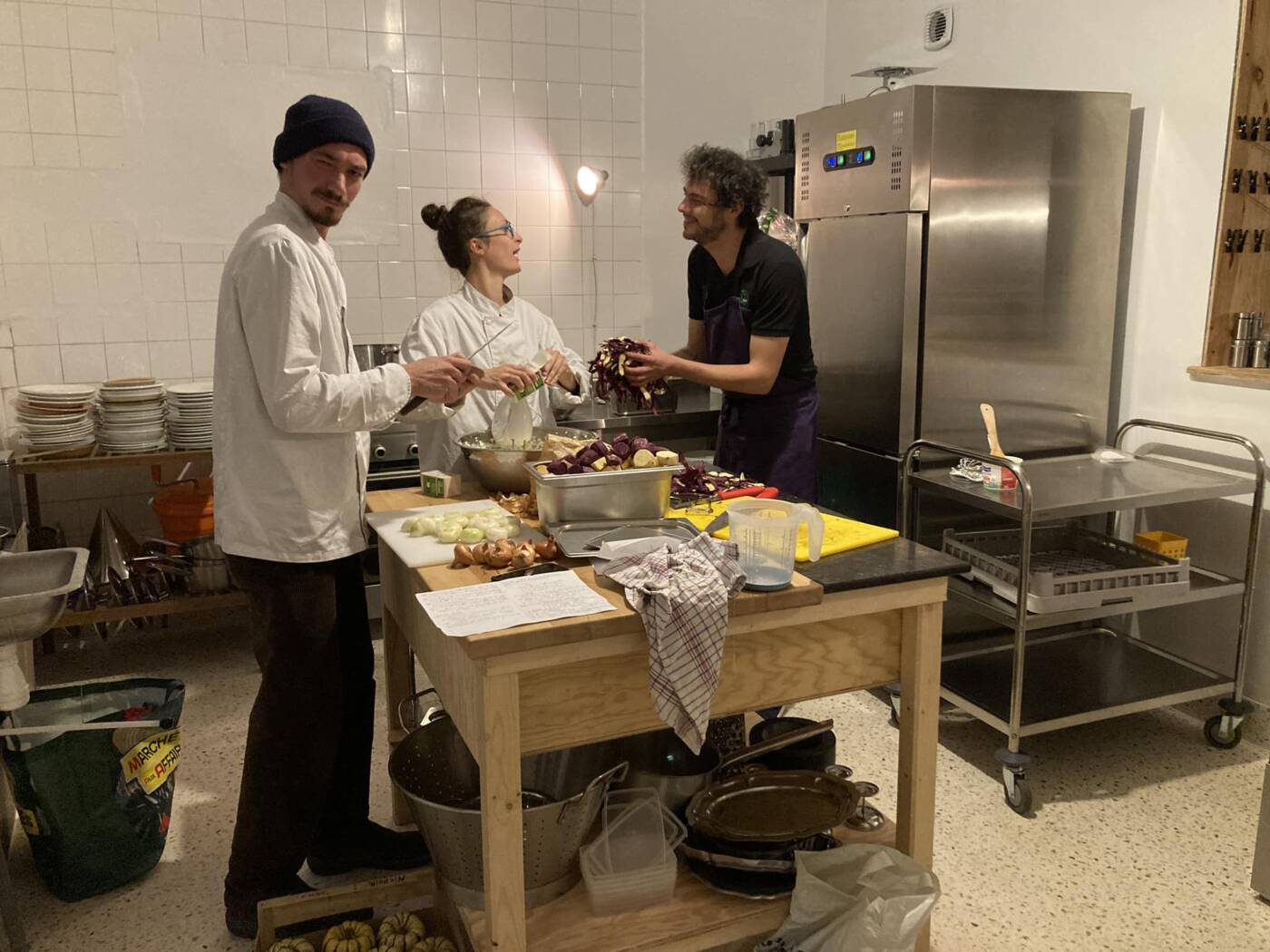 Le Nichoir staf cuisine